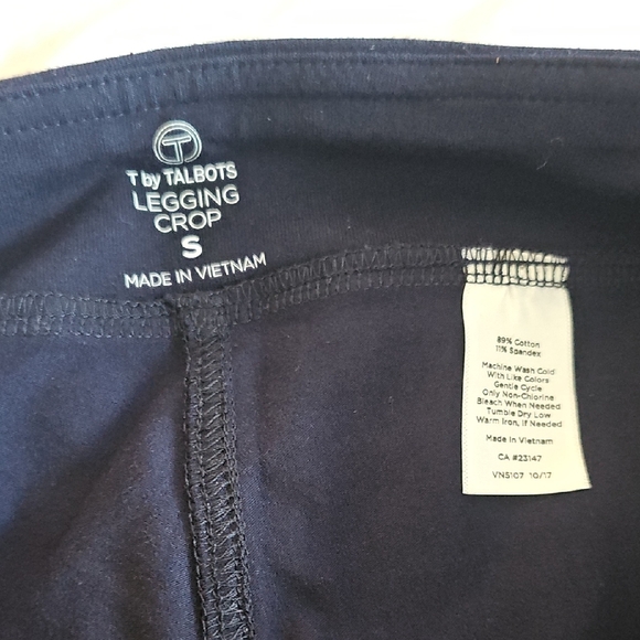 Talbots Dark Blue Legging Crop - Picture 4 of 8